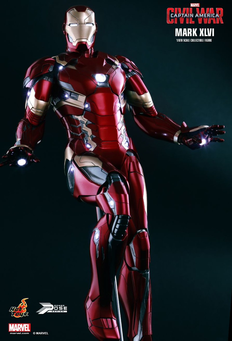Illustration for article titled Hot Toys' New Marvel Figures Prove the Real Civil War Is Over Your Wallet